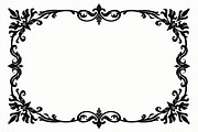 Elegant Floral Border Vector Design,, an Illustration by Amazin_art (Thumbnail 2 of 26)