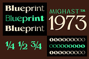 Mighast | 45 Fonts, a Serif Font by MasaType (Thumbnail 6 of 13)