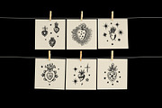 Vintage Sacred Hearts Bundle, an Object Graphic by Annie Konst (Thumbnail 4 of 15)