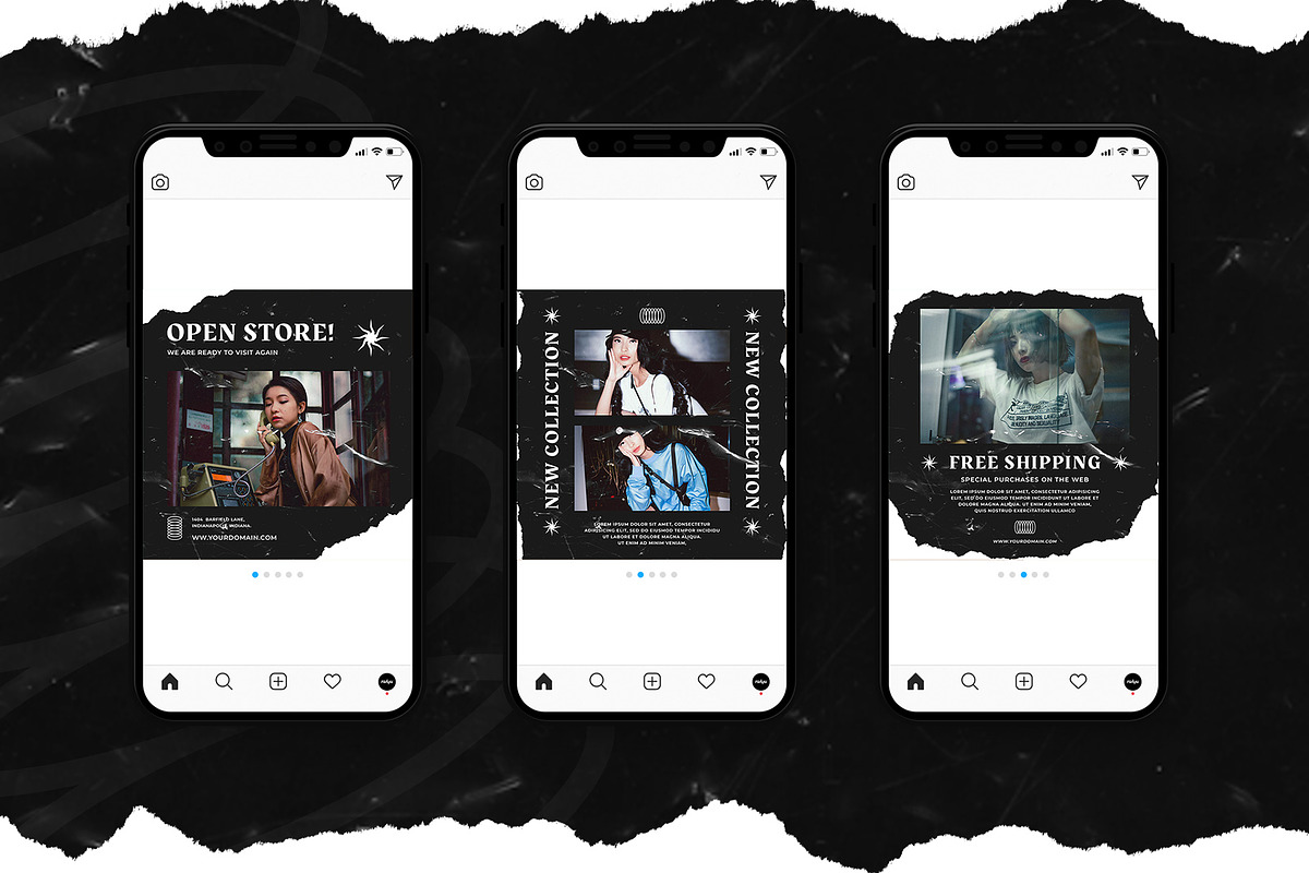 Mozath - Instagram Templates, a Social Media Template by Rakyu (Photo 7 of 8)