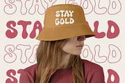 Funkie Retro - Groovy Display Font, a Handwritten Font by Timurtype (Thumbnail 2 of 7)