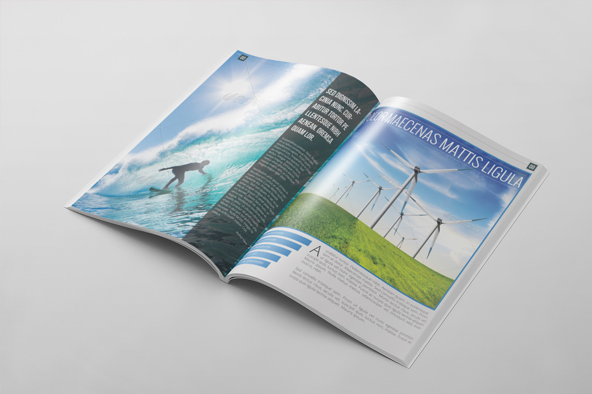 Magazine Template 18, a Magazine Template by pmvch (Photo 21 of 30)