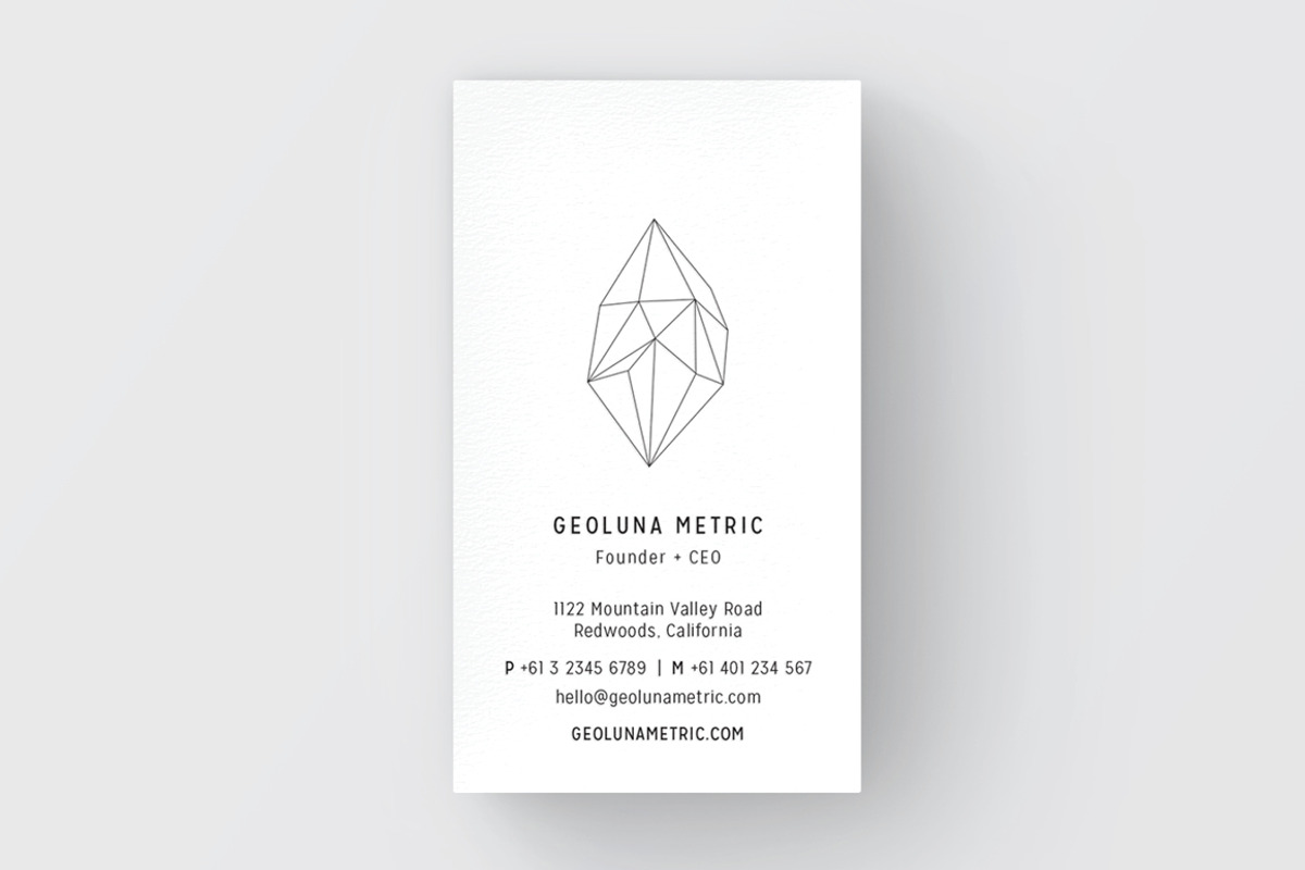 GEOLUNA3 Business Card Template, a Business Card Template by TheOutcrop (Photo 4 of 6)
