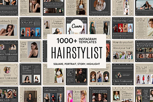 Hairstylist Instagram Template