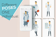 Big Cartoon People Character Kit, an Education Illustration by Boyko Pictures (Thumbnail 5 of 9)