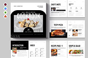 Cookbook Template | Square, a Brochure Template by Spark_Creative (Thumbnail 1 of 13)