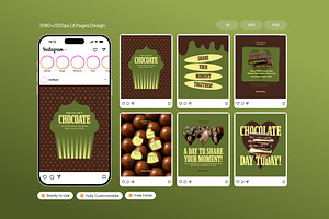 Chocolate Day Offer - Instagram Post, a Social Media Template by Izdihaar_Studio