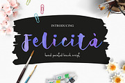 Felicita, a Script Font by M-Studio (Thumbnail 1 of 4)