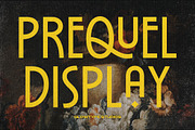 PREQUEL DISPLAY, a Sans Serif Font by Glowtype (Thumbnail 1 of 15)
