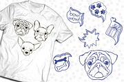 Dogs. Best friends., a Pattern Graphic by maritime_m (Thumbnail 7 of 9)