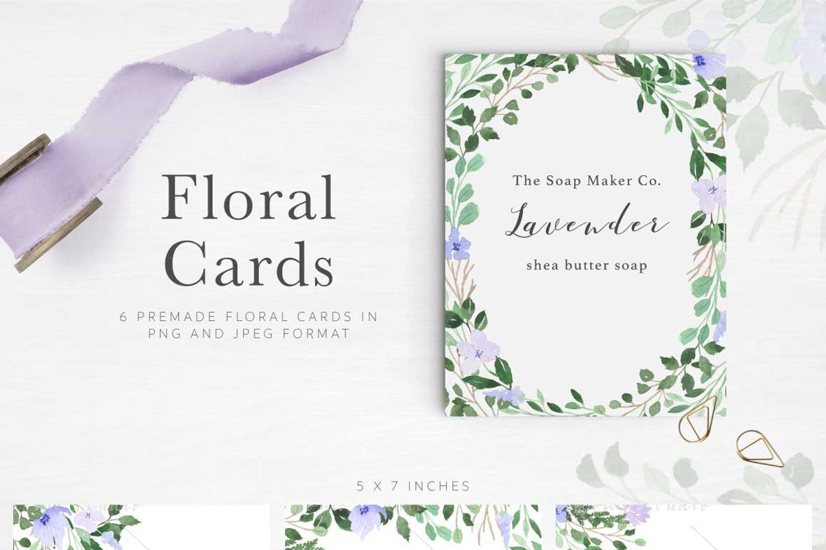 Violet Florals & Greenery Leaves, an Illustration by Momo Studio (Photo 15 of 19)