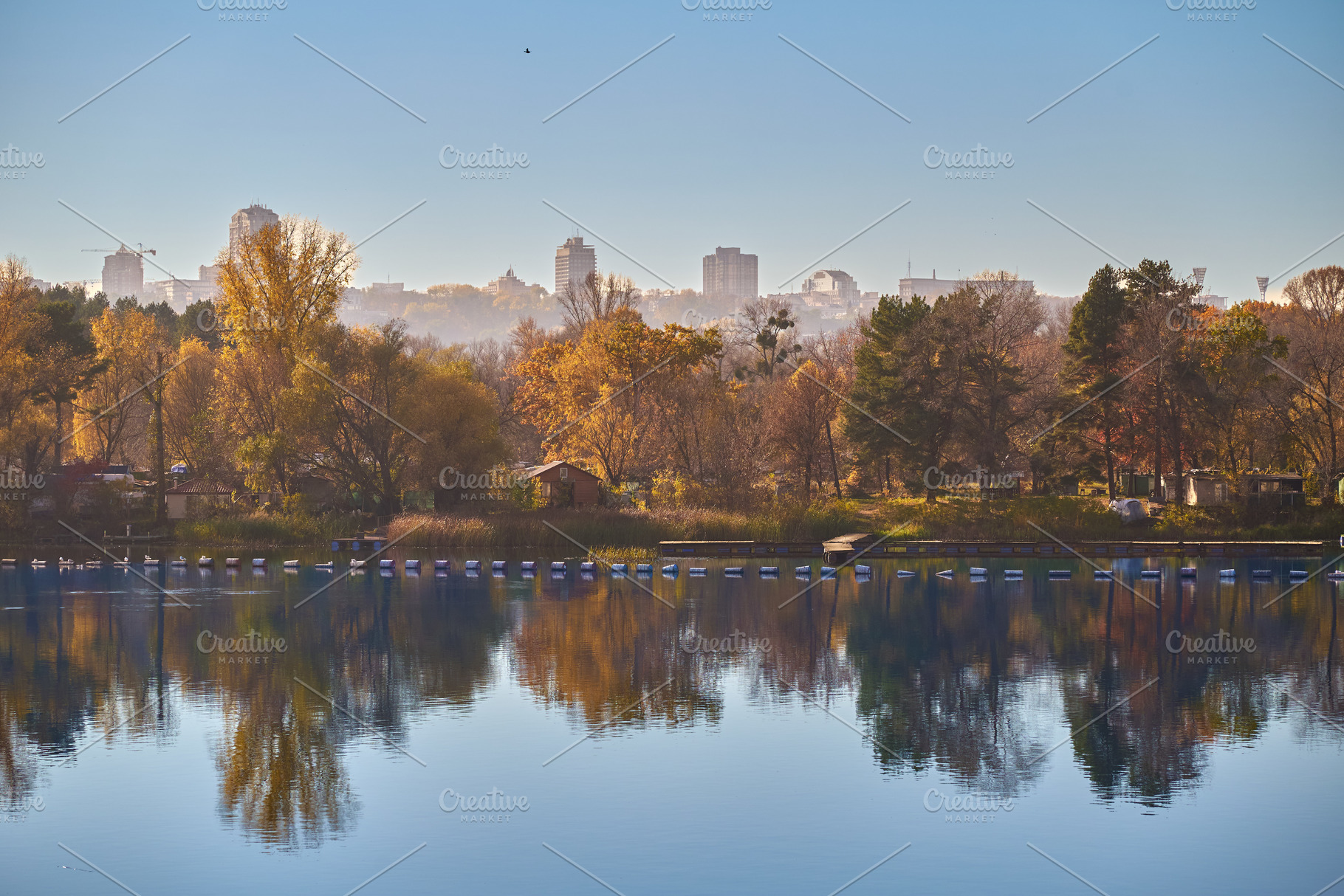 Landscape photograph of a lake, a Nature Photo by PopotLane