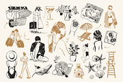 Travel Illustrations, an Object Graphic by iStar Design (Thumbnail 9 of 13)