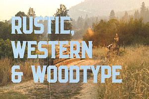 Dalton WoodType Font