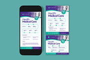 Health Medical Care Flyer, a Flyer Template by graphicook (Thumbnail 3 of 3)