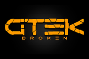 Gtek - Broken, a Serif Font by Qbotype Fonts (Thumbnail 1 of 2)