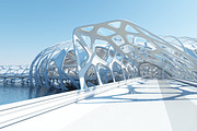 Futuristic Architectural Structure17, an Architecture 3D Model by Giimann (Thumbnail 6 of 29)