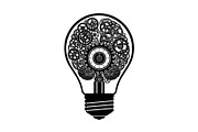 Creative Brain Light Bulb Bundle, an Object Illustration by Designs_River (Thumbnail 21 of 29)