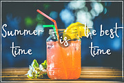 Tropical vibes - Dry brush font, a Script Font by Andrea De Oliveira (Thumbnail 3 of 6)