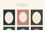 Christmas Lace Frames & Backgrounds, an Object Graphic by whiteheartdesign (Thumbnail 3 of 18)