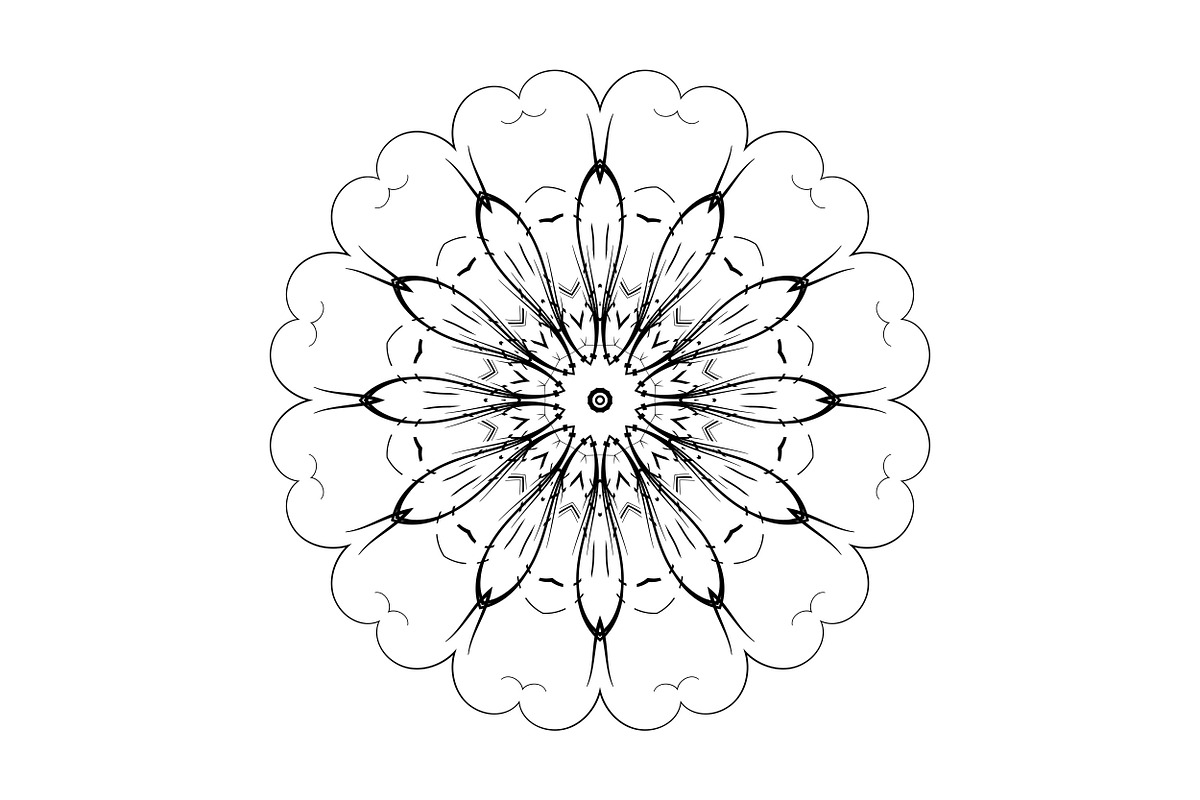 High Quality Mandala Clipart Bundle, a Decorative Illustration by NJ Himel (Photo 53 of 103)