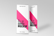 Rollup Mockup Template, an Advertising Mockup by ZAAS (Thumbnail 3 of 8)