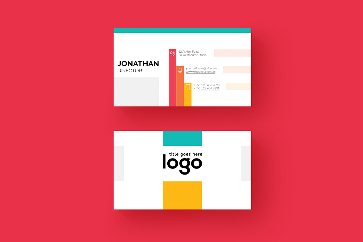 Business Card, a Business Card Template by ZAAS (Photo 1 of 3)
