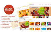 Mistix - A Minimal Wordpress Theme, a WordPress Template by PremiumCoding (Thumbnail 1 of 5)