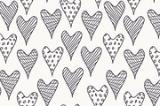 Hearts Seamless Patterns Set, a Pattern Graphic by Curly_Pat (Thumbnail 5 of 9)