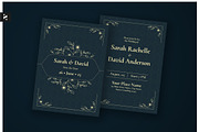 Elegant Floral Wedding Invitation, an Invitation Template by Neermana (Thumbnail 1 of 4)