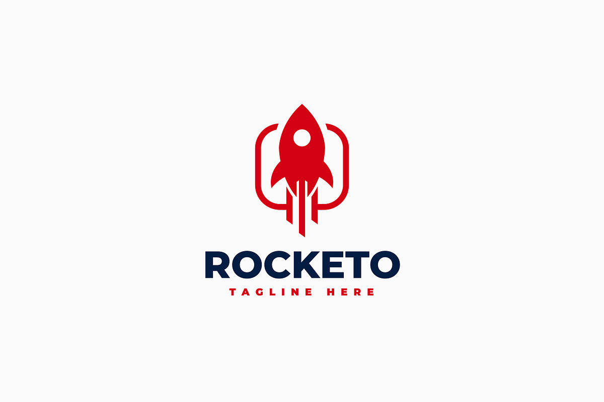 Rocket Logo Template, a Branding & Logo Template by Zeer Graphic (Photo 1 of 2)