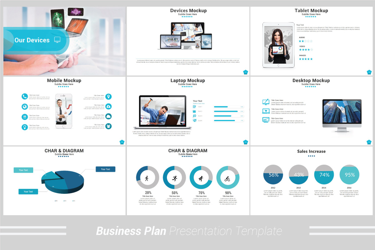 Business Plan Powerpoint Template, a Presentation Template by Presentation Official (Photo 17 of 20)