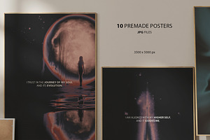 100 Grainy Gradients. Posters