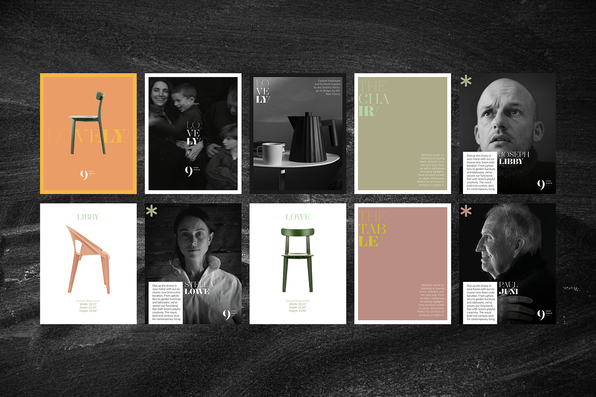 Furniture & Decor Instagram Kit, a Social Media Template by Cristian Villegas Studio (Photo 3 of 4)