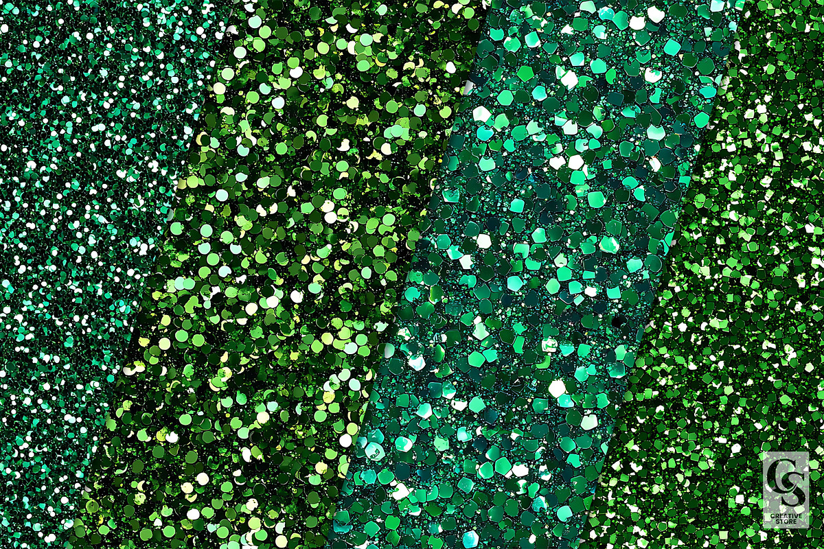 Green Glitter Seamless Texture Paper, a Texture Graphic by Creative Store (Photo 2 of 5)