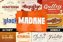 10 Premium Fonts Bundle For Business