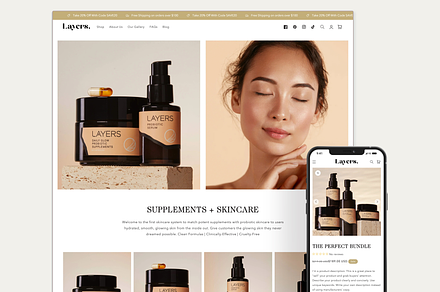 Layers - Beauty Shopify Theme, a Shopify Template by InspiredTheme