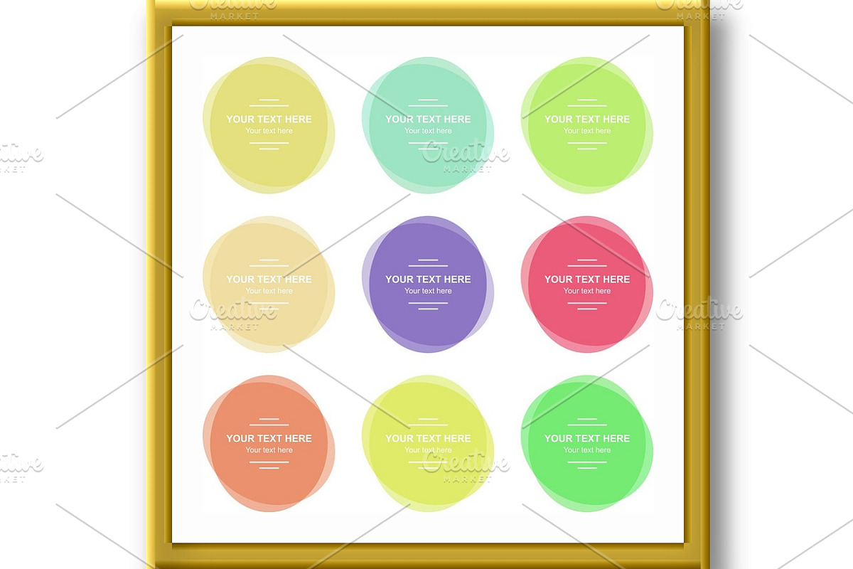 Set of Vector Colorful Banners, a Decorative Illustration by FineArtStudio (Photo 3 of 3)