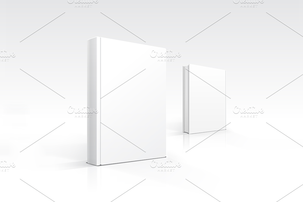Vector Blank Books