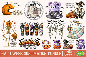 Creepy Halloween Sublimation Bundle