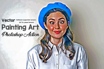 Vector Painting Art Photoshop Action