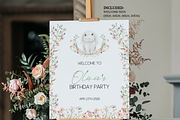Easter First Birthday Welcome Sign, an Invitation Template by Digital_Mind (Thumbnail 2 of 5)
