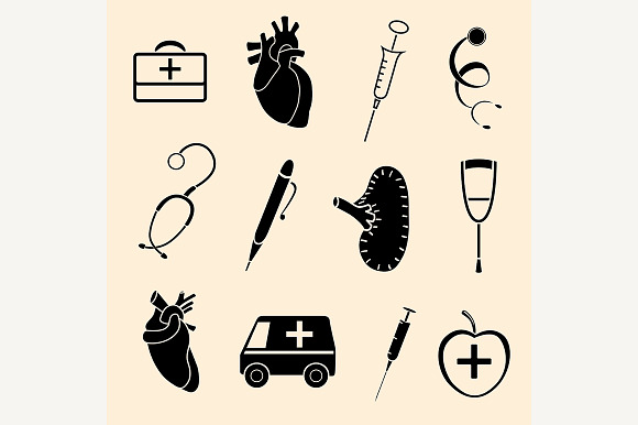 Human Organs Icons