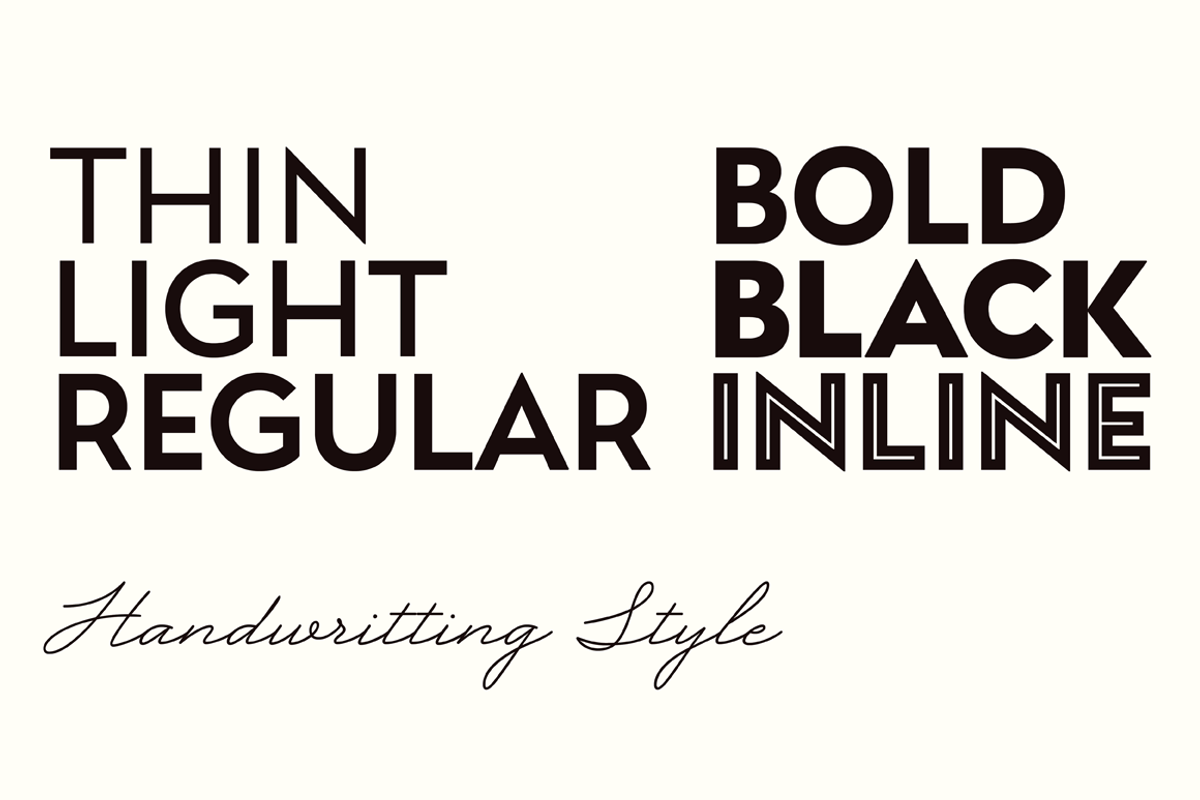Garnet Font Family preview 4