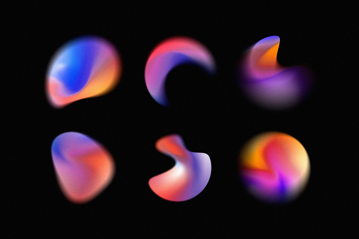 Chroma Gradient Shapes Collection, a Texture Graphic by pixelbuddha.net (Photo 2 of 21)