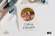 Christmas Card Template CC207, a Card Template by Always Templates (Thumbnail 2 of 3)