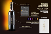 Red Wine Bottle Mockup N1955, a Product Mockup by BMACHINA Labs. (Thumbnail 8 of 8)