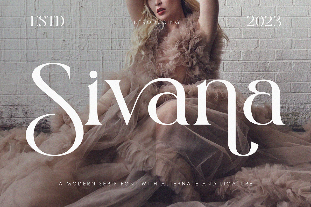 Sivana modern serif, a Serif Font by Muflieart (Photo 2 of 20)