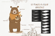 Tasty Brushes & Canvas for Procreate, a Brush Add-On by polikarpovaart (Thumbnail 4 of 13)