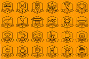 120 Linear Food&Drink Icon, an Outline Icon by Kursat Unsal (Thumbnail 5 of 7)
